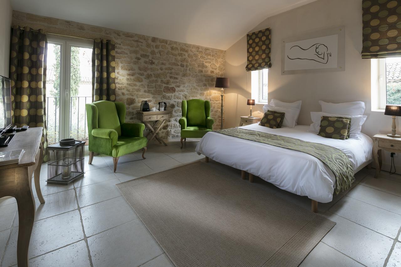 Chambres D'Hotes La Maison De Leonie Collias Eksteriør billede